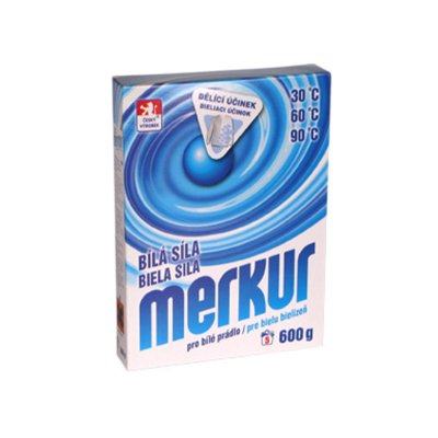 Merkur prací prášek Bílá síla 600 g
